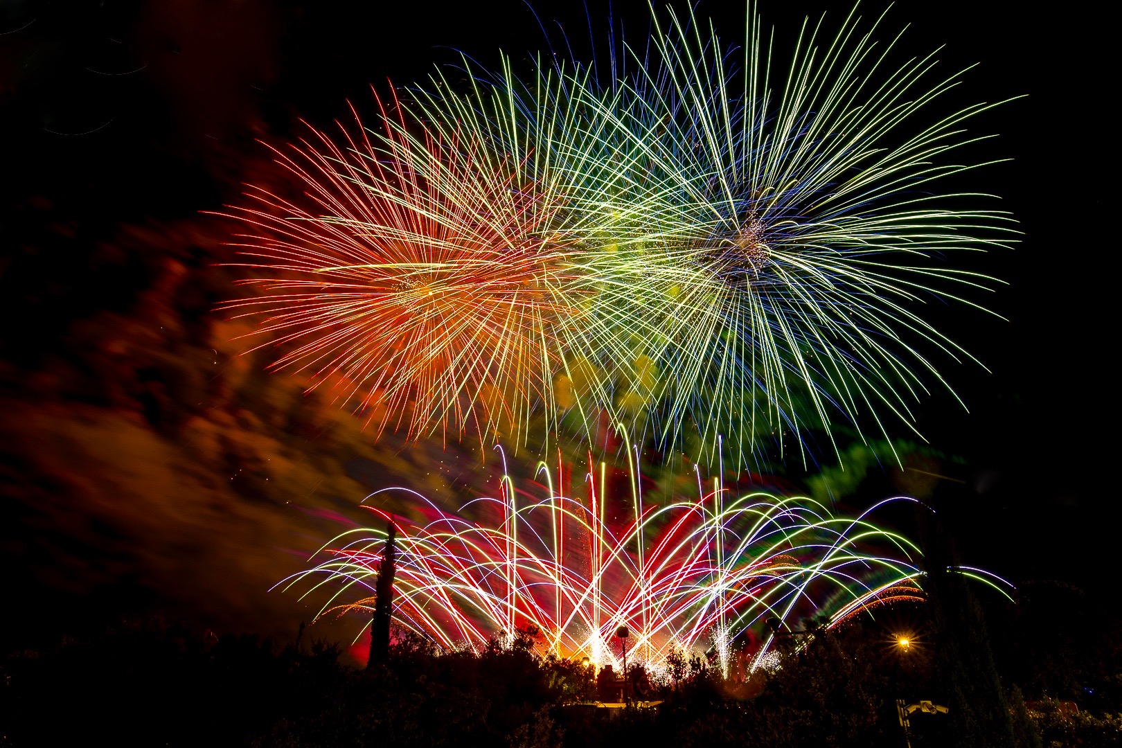 Fuochi d'artificio, spettacoli pirotecnici - Fonte Nuova (Roma